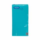 SERVIETE PALOMA ELITE 40X40 CM 18/1 AQUA MARINE ZLOŽENE NA 1/8