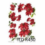 SERVIETNA, DECOUPAGE TEH. RAYHER DECOUPAGE PAPIR RIŽEV A4 BOŽIČNA ZVEZDA