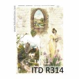 SERVIETNA, DECOUPAGE TEH. RAYHER DECOUPAGE PAPIR RIŽEV A4 NABIRALKA LILI