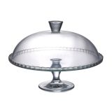 SERVIRNI KROŽNIK 32 CM NA PODSTAVKU S POKROVOM