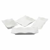 SERVIRNI KROŽNIK TOGNANA 19X19 CM POETICA BIANCO