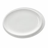 SERVIRNI KROŽNIK TOGNANA 28 CM RESORT BIANCO OVAL