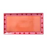SERVIRNI KROŽNIK TOGNANA 32X17CM ORNG SRCE NEW MILK&C MADAME