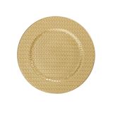 SERVIRNI KROŽNIK TOGNANA KRISTAL CHARGER PLATE 33 CM