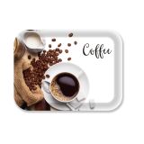 SERVIRNI PLADENJ ALPEKS 33X14.5X2.5 CM COFFEE PLASTIČNI
