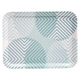 SERVIRNI PLADENJ DOMY 43.5X32 CM IZ PLASTIKE RAZLIČNI VZORCI