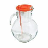 SERVIRNI VRČ BORMIOLI ROCCO KUFRA 2 L ORANŽEN POKROV Z VLOŽKOM