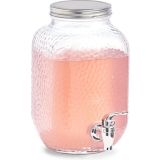 SERVIRNI VRČ ZELLER PRESENT 3.7 LIT S PIPICO STEKLEN ZA PIJAČO