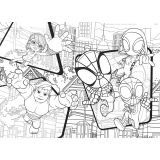 SESTAVLJANKA LISCIANI SPIDEY 24 KOM, OBOJESTRANSKA 99726