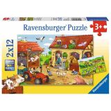 DRUŽABNE IGRE RAVENSBURGER SESTAVLJANKA R.2X12 DELNA