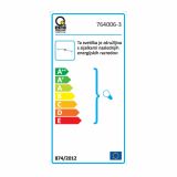 LED SESTAVLJIVI REFLEKTOR VARIO3 HOME 764006-3 OSNOVA 3X JEKLO BRUŠENO + KROM