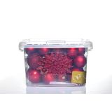 PVC BUNKA GLOSSTYLE SET 36/1 RDEČE V PVC ZABOJU