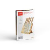 SET NOŽEV LIVOO NA LESENEM STOJALU 5/1 MEC136