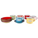 SET SKODELIC IN LONČKOV ALPEKS 6 DELNA BELA KAVA LJUBO DOMA 250 ML