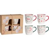 SET SKODELIC IN LONČKOV EH 200 ML Z ZIMSKIMI MOTIVI 4/1