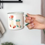 SET SKODELIC IN LONČKOV EH 300 ML SET 2/1 V ŠKATLI DEKOR BOŽIČEK