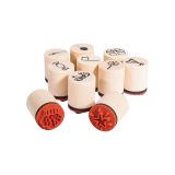 LUKNJAČ,ŠTAMPILJKA,ŠABLON RAYHER SET ŠTAMPILJK "CELEBRATE" MINI, 2 CM O, 2