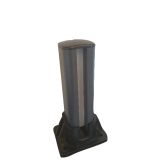 WPC SISTEM OGRAJA ZAKLJUČNI ALU STEBRIČEK 2000X80X80 MM