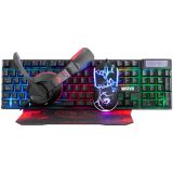 SET TIPKOVNICA MARVO CM409 + MIŠKA + PODLOGA + SLUŠALKE 4V1