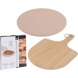 SERVIRNA DESKA SET ZA PIZZO 2 DELNI