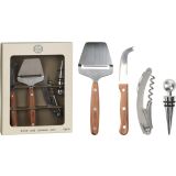 KUHINJSKI PRIPOMOČEK SET ZA VINO IN SIRE