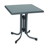 KOVINSKA MIZA DAJAR SEVELIT 70X70, ANTRACIT