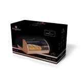 SHRANJEVANJE KRUHA BERLINGER HAUS KRUHOVNIK BLACK ROSE 38.5X28X18.5 CM