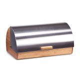 SHRANJEVANJE KRUHA ZELLER PRESENT 39X25.5X18.5 CM POSODA ZA KRUH BAMBUS/KOVINA