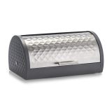 SHRANJEVANJE KRUHA ZELLER PRESENT KRUHOVNIK 39X28X19 CM KOVINA ANTRACIT