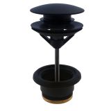 SIFON ZA UMIVALNIK UNITAS CLIC CLACK SIFONSKI VENT. S PRELIVOM ČRN