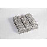 KAMNITA KOCKA MARMOR SILBER GRAU KLANA 8X8X8 CM