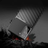 SILIKONSKI OVITEK THUNDER ARMOR ZA SAMSUNG GALAXY A36 - ČRN