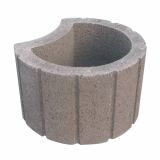 BETONSKI IZDELEK OBLAK GROUP ŠKARPNI ELELMENT FLORA LUNA RJAV FI 40 H=23 CM