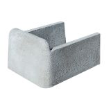 BETONSKI IZDELEK JARC ŠKARPNICA SKLEDA 33X30X18 CM SIVA