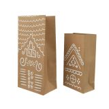 ŠKATLA ZA SHRANJEVANJE DECORIS DARILNA VREČKA NOVOLETNA 11X6.5X22.5 CM