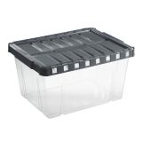 ŠKATLA/ZABOJ LINEA DOUBLE 29 L BOX LINEA DOUBLE S POKROVOM PROZ. GRAF.