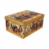 ŠKATLA/ZABOJ MISSSPACE MAXI 51X37X24 CM NOVOLETNI MOTIV