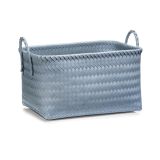 ŠKATLA/ZABOJ ZELLER PRESENT 37X27X21 CM SIVA