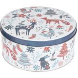 SHRANJEVANJE PECIVA EH ŠKATLE ZA PIŠKOTE LITOGRAF 3/1, OKROGLA