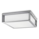 STROPNA VRTNA SVETILKA PHILIPS SKIES, SIVA, 2X E27