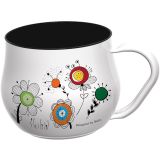 POSODA ZA TOPLE NAPITKE ENAMELIE SKODELICA 8 CM - 0.45 L NEŽA