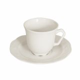 SKODELICA KAROLINA S PODSTAVKOM 0.25 L GLORIA BONE CHINA