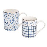 SKODELICA / LONČEK TOGNANA 330 ML IRIS COTTAGE RAZLIČNI DEKORJI