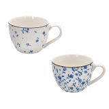 SKODELICA / LONČEK TOGNANA 400 ML IRIS COTTAGE RAZLIČNI DEKORJI