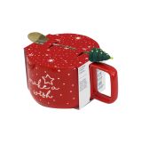 SKODELICA / LONČEK 422 ML NATALE HOLIDAY BLEND Z ŽLIČKO SMREKICA