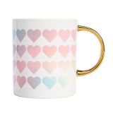 SKODELICA / LONČEK FACKELMANN 450 ML SRČKI PARIS HILTON