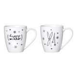 SKODELICA / LONČEK RITZENHOFF & BREKER 360 ML RAZLIČNI VZORCI HAPPY WINTER