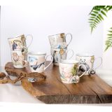 SKODELICA / LONČEK RITZENHOFF & BREKER 500 ML Z OBESKOM TOUCAN WILDLIFE