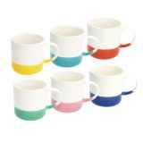 SKODELICA / LONČEK TOGNANA 380 ML IRIS RAINBOW RAZLIČNE BARVE