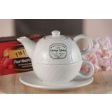 SKODELICA TEA FOR ONE ČAJNIK IN SKODELICA RAZLIČNE BARVE